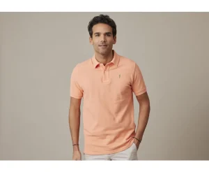 Bexley Adjusted Fit | Men'S Polo Shirt Andy Ii Light Coral