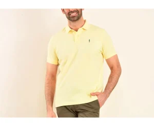 Bexley Adjusted Fit | Men'S Polo Shirt Andy Ii Pale Yellow