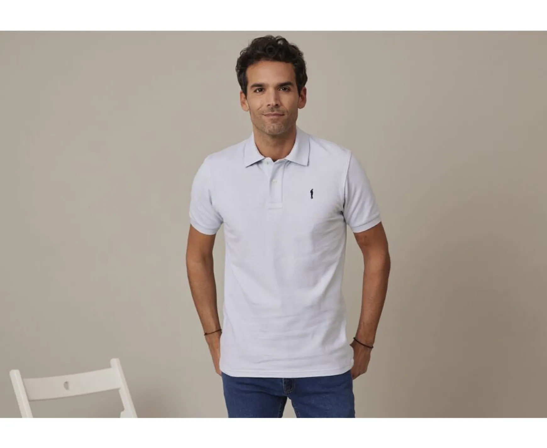 Bexley Adjusted Fit | Men'S Polo Shirt Andy Ii Light Blue