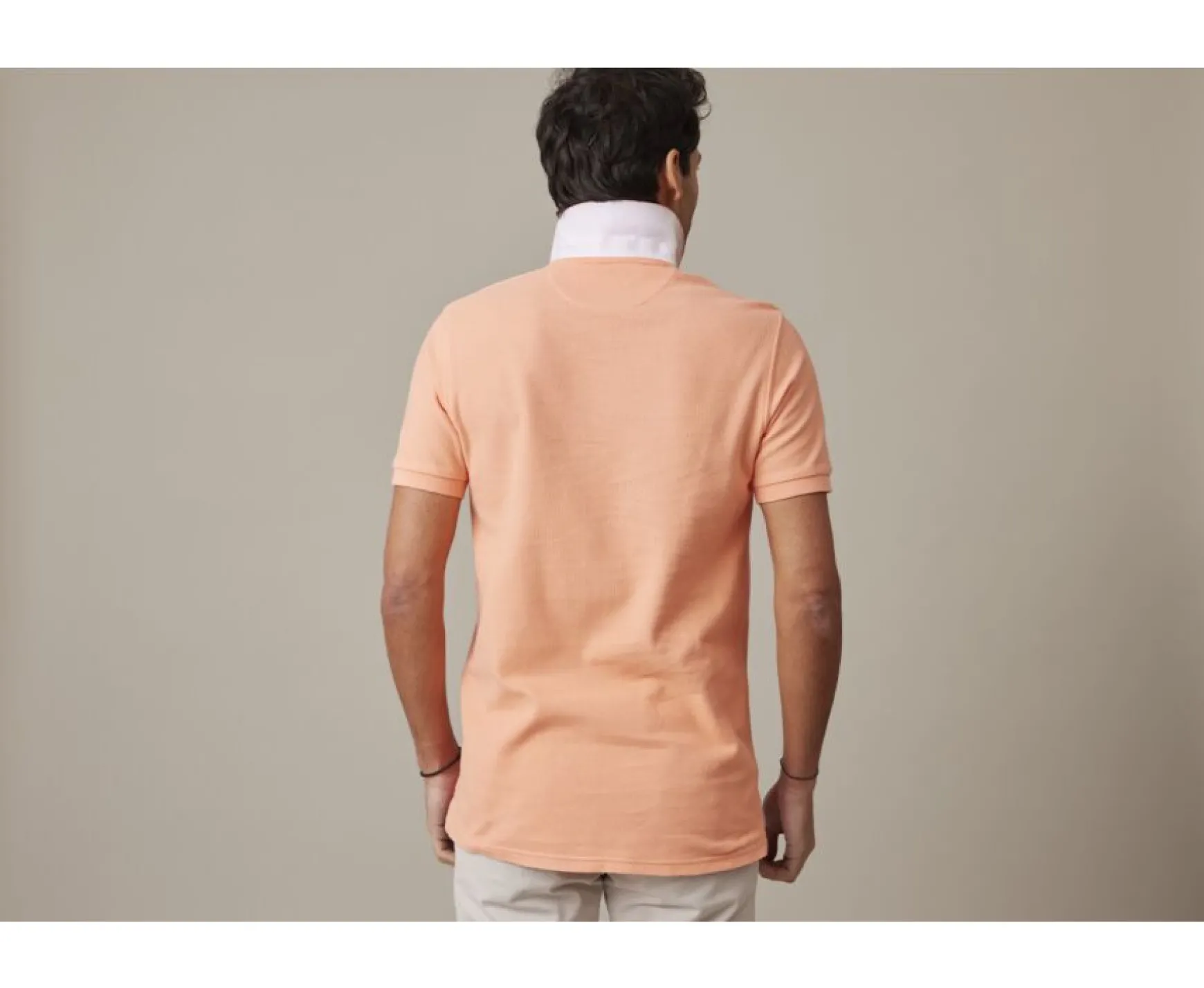 Bexley Adjusted Fit | Men'S Polo Shirt Andy Ii Light Coral