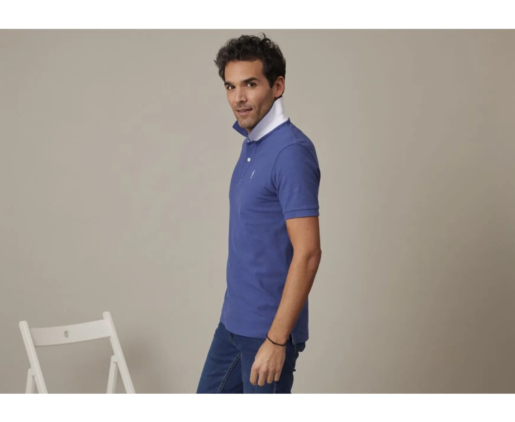 Bexley Adjusted Fit | Men'S Polo Shirt Andy Ii Royal Blue