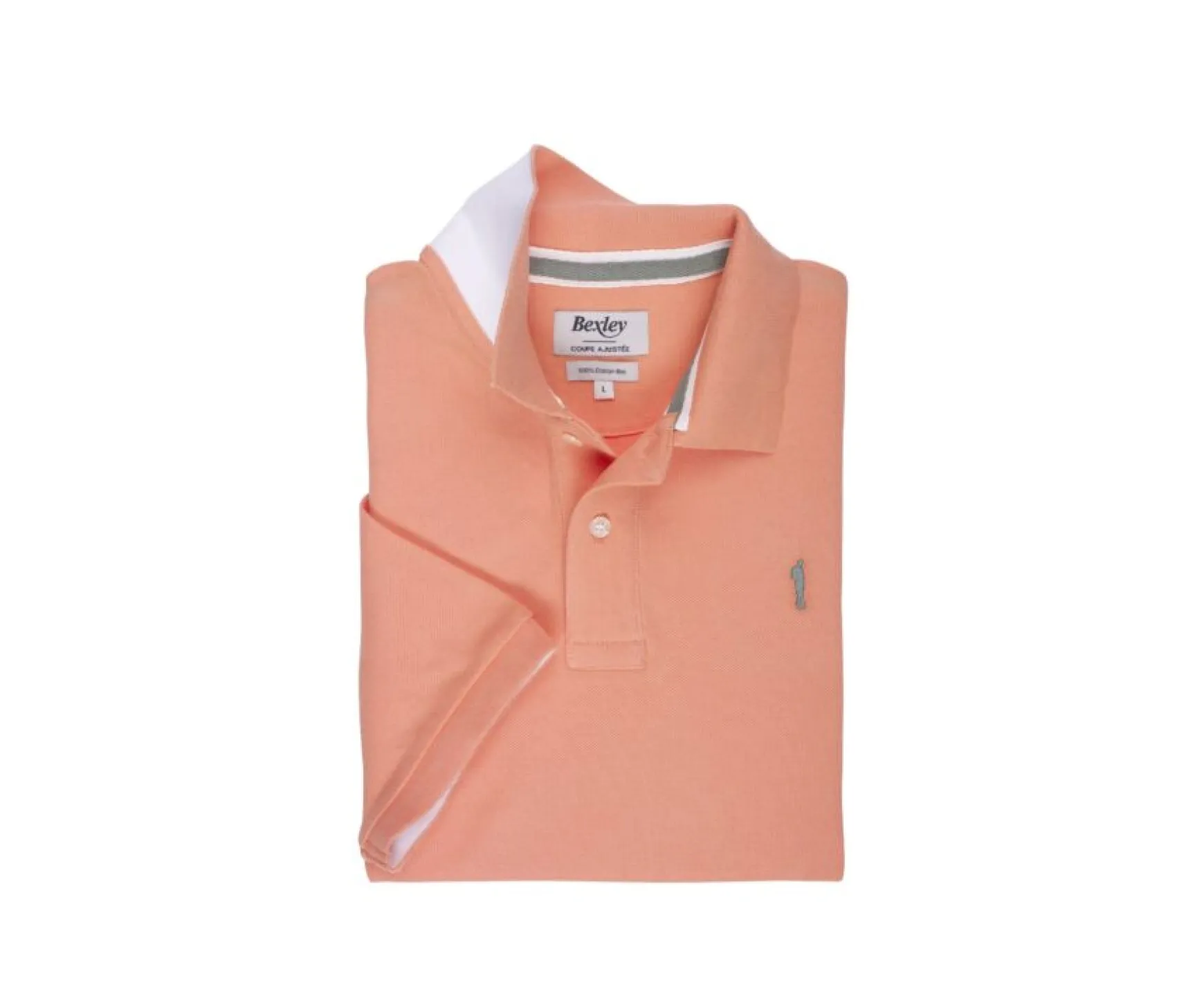 Bexley Adjusted Fit | Men'S Polo Shirt Andy Ii Light Coral