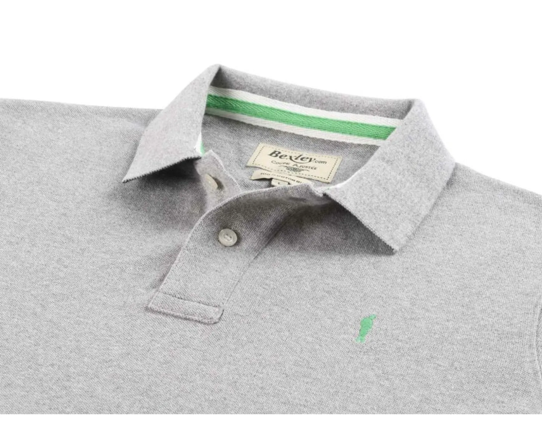 Bexley Adjusted Fit | Men'S Polo Shirt Andy Ii Grey Melange