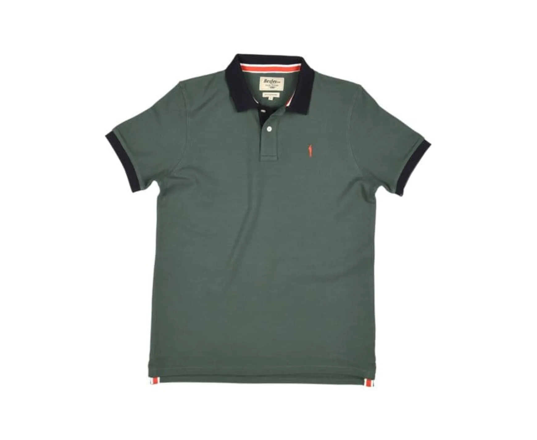Bexley Adjusted Fit | Men'S Polo Shirt Ardley Dark Green And Navy