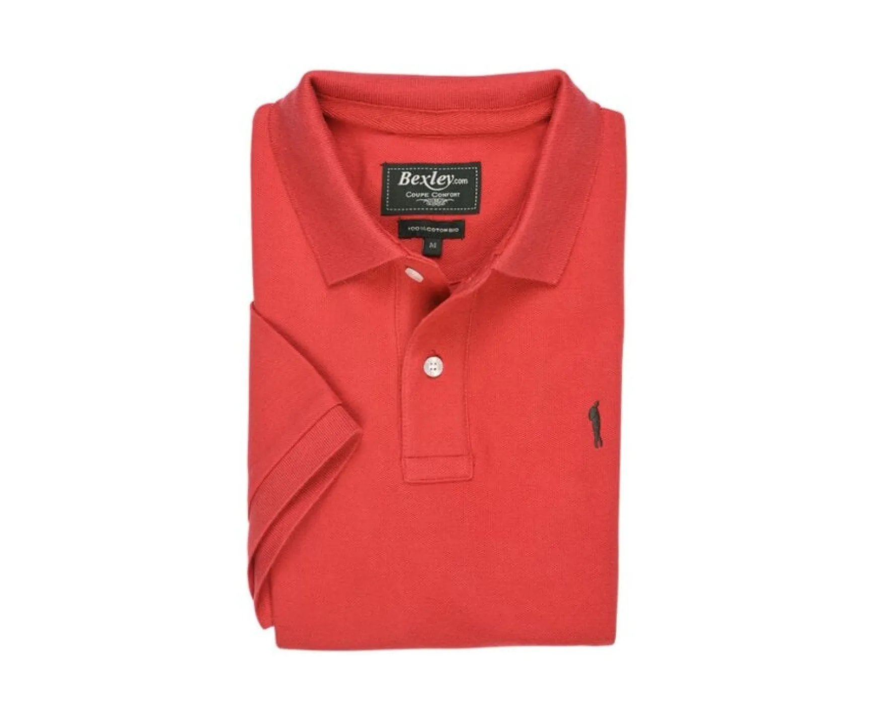 Bexley Comfort Fit | Men'S Polo Shirt Gareth Deep Red