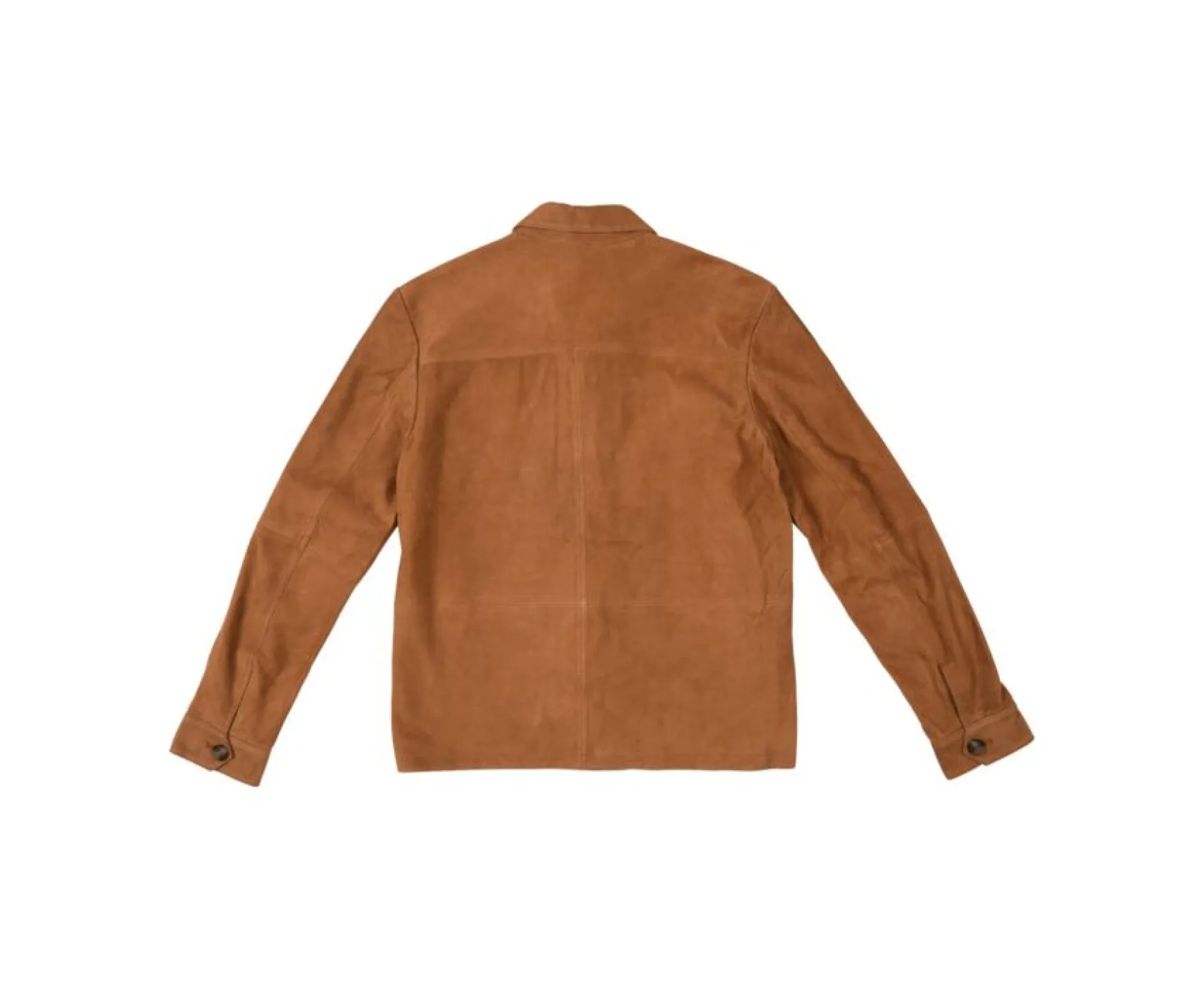 Bexley | Men'S Suede Leather Jacket Faustin Caramel