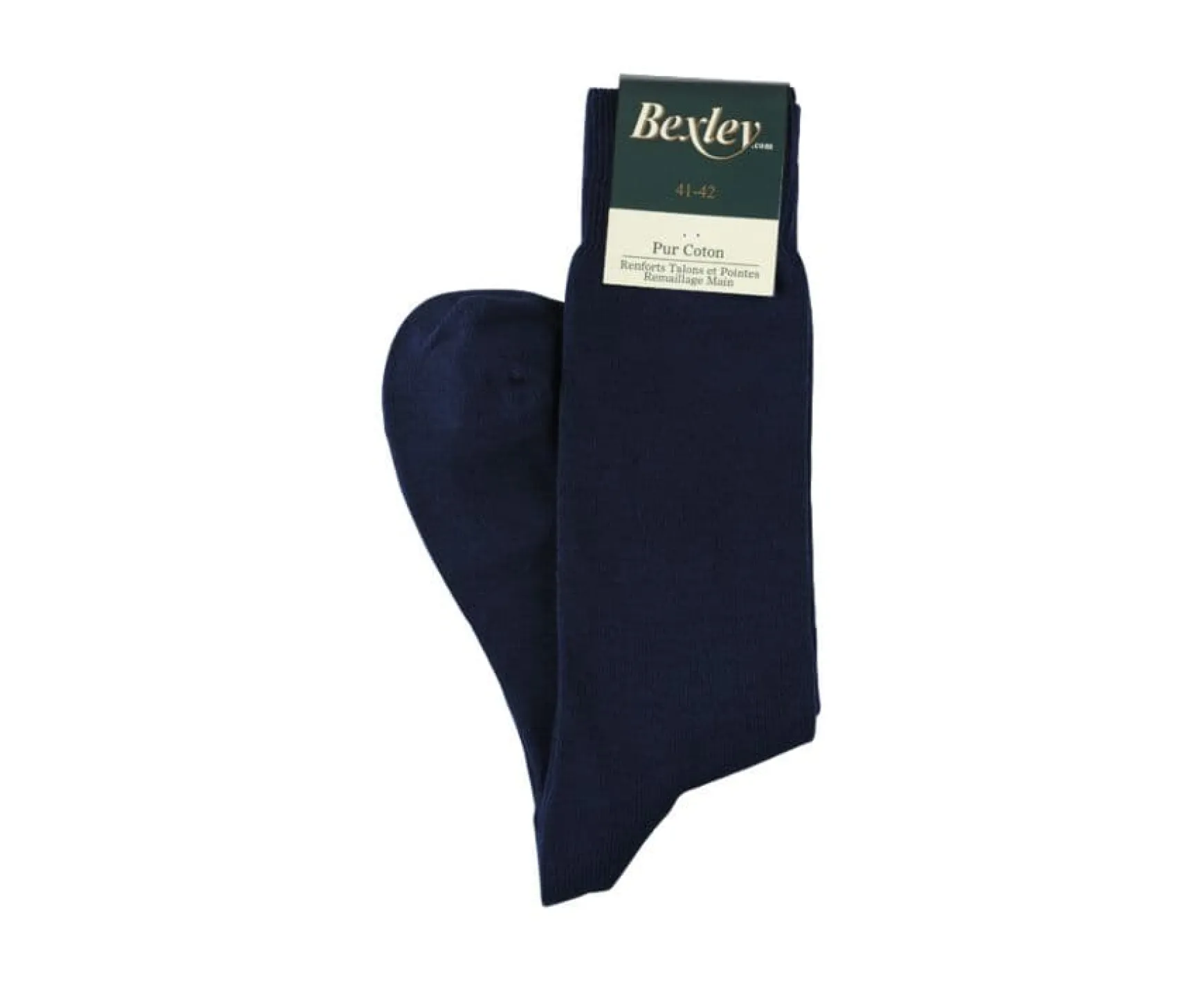 Bexley | Men'S Thick Cotton Socks Navy