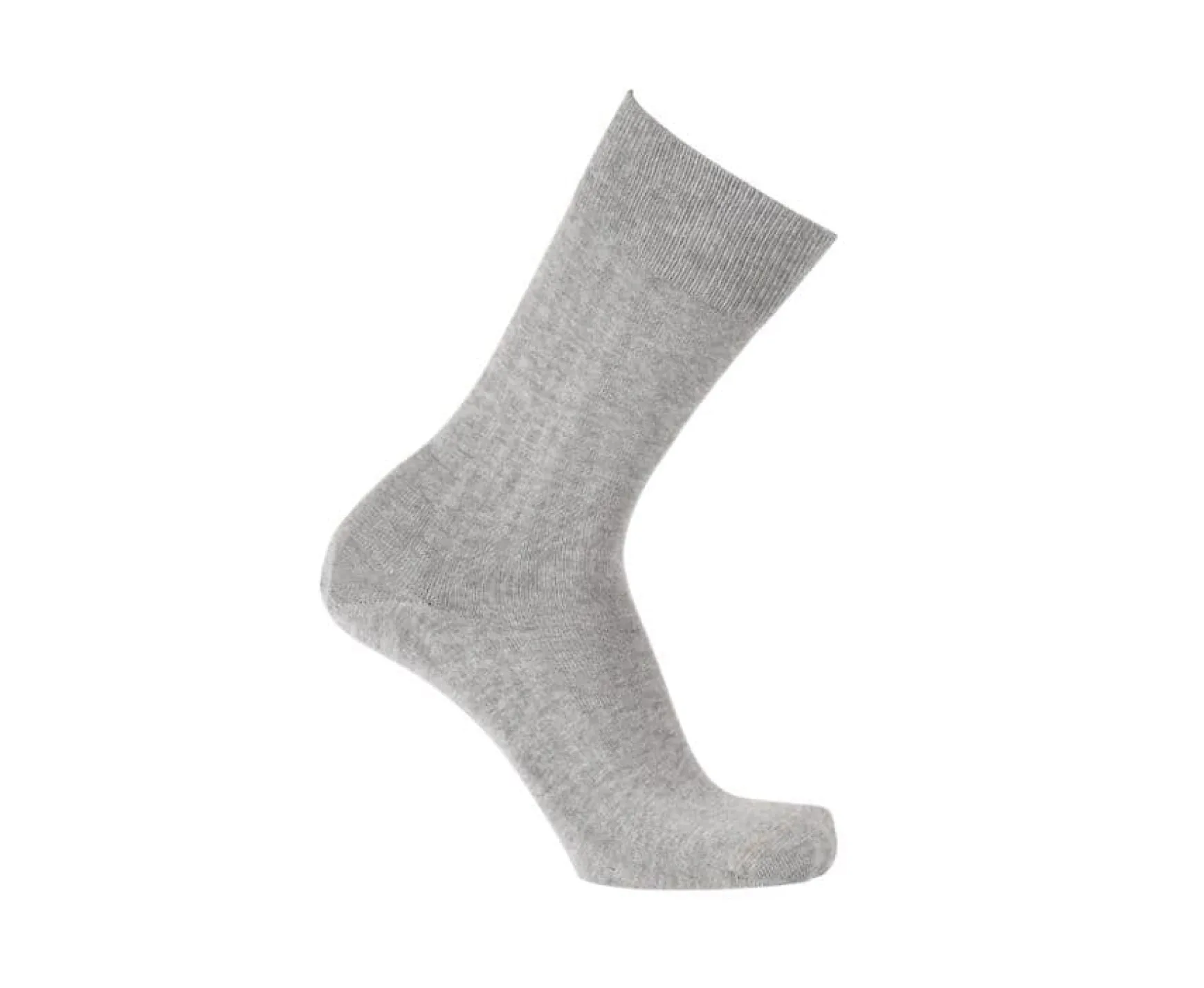 Bexley | Men'S Thin Cotton Socks Light Grey Melange