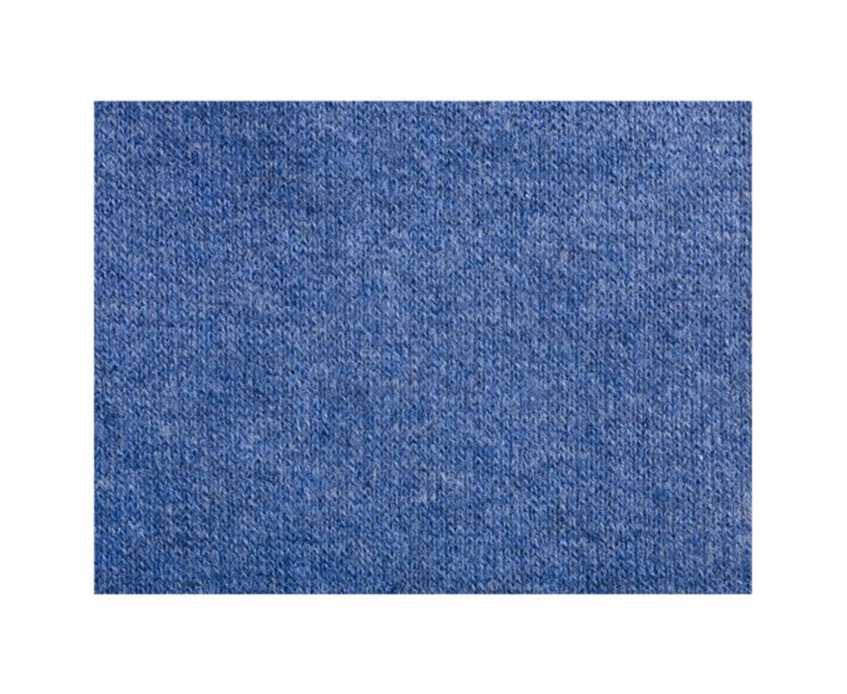 Bexley | Men'S Thin Cotton Socks Middle Blue Melange