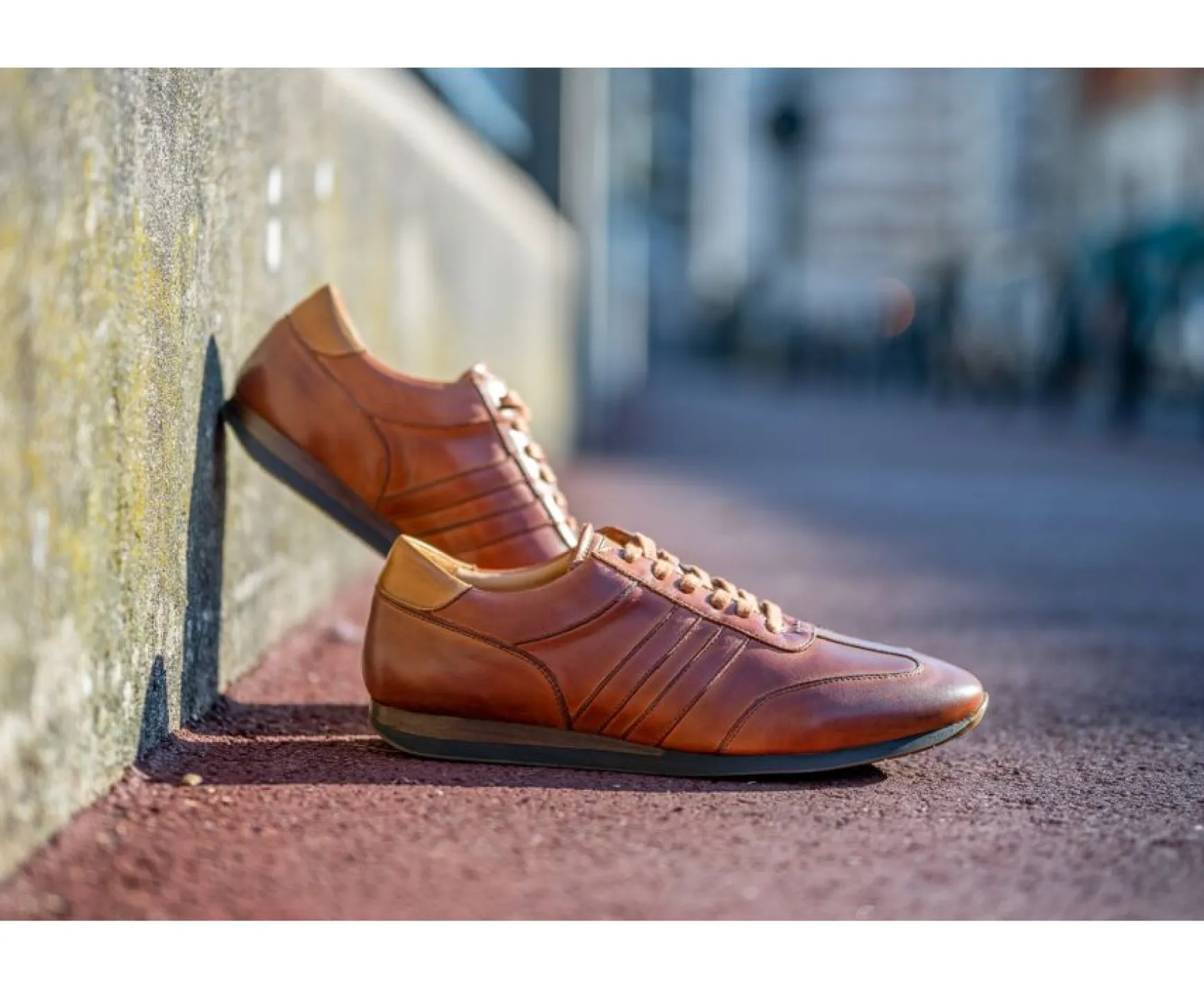 Bexley Trainers & Sneakers | Men'S Trainers Bockara Patina Cognac