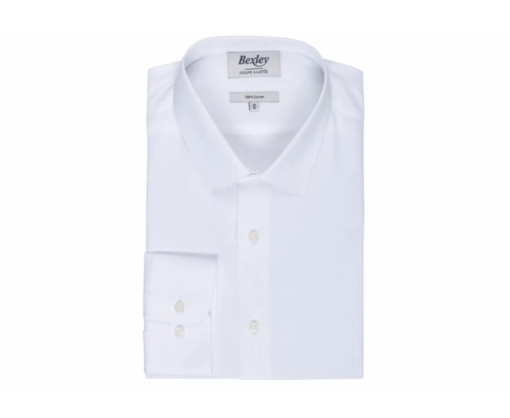 Bexley | Men'S Twill Shirt Camelien White