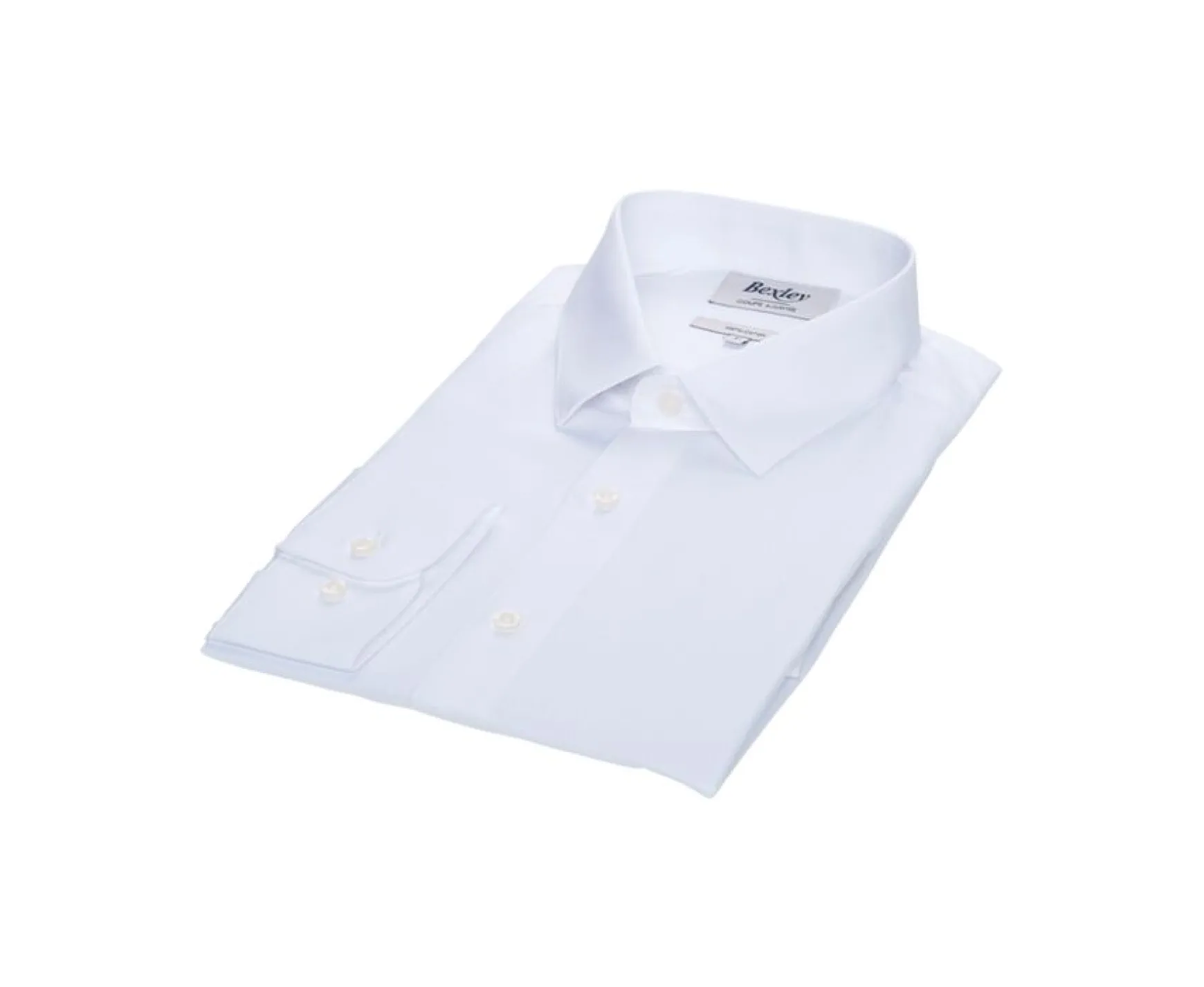 Bexley | Men'S Twill Shirt Camelien White