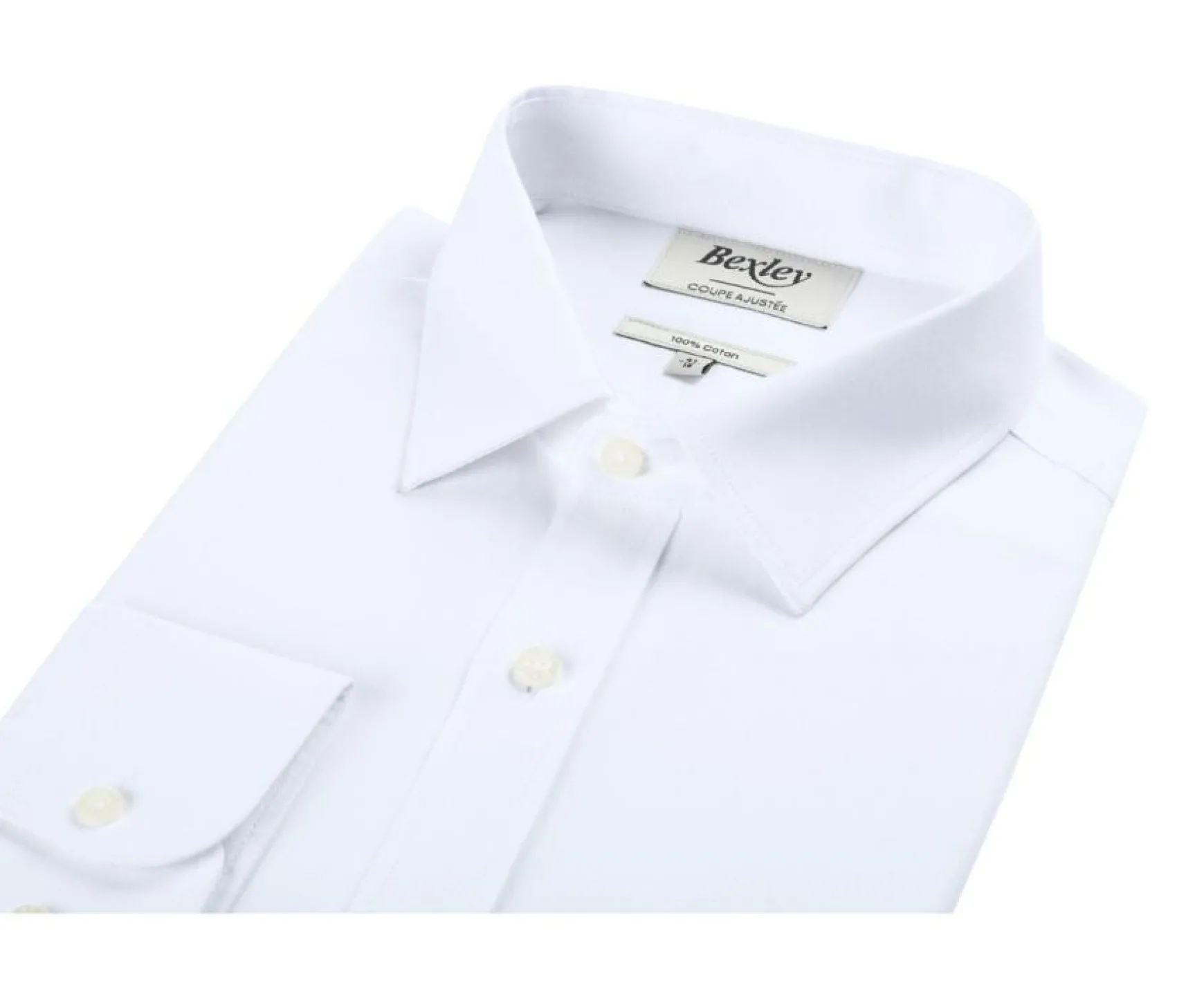 Bexley | Oxford Cotton Shirt Evrard White