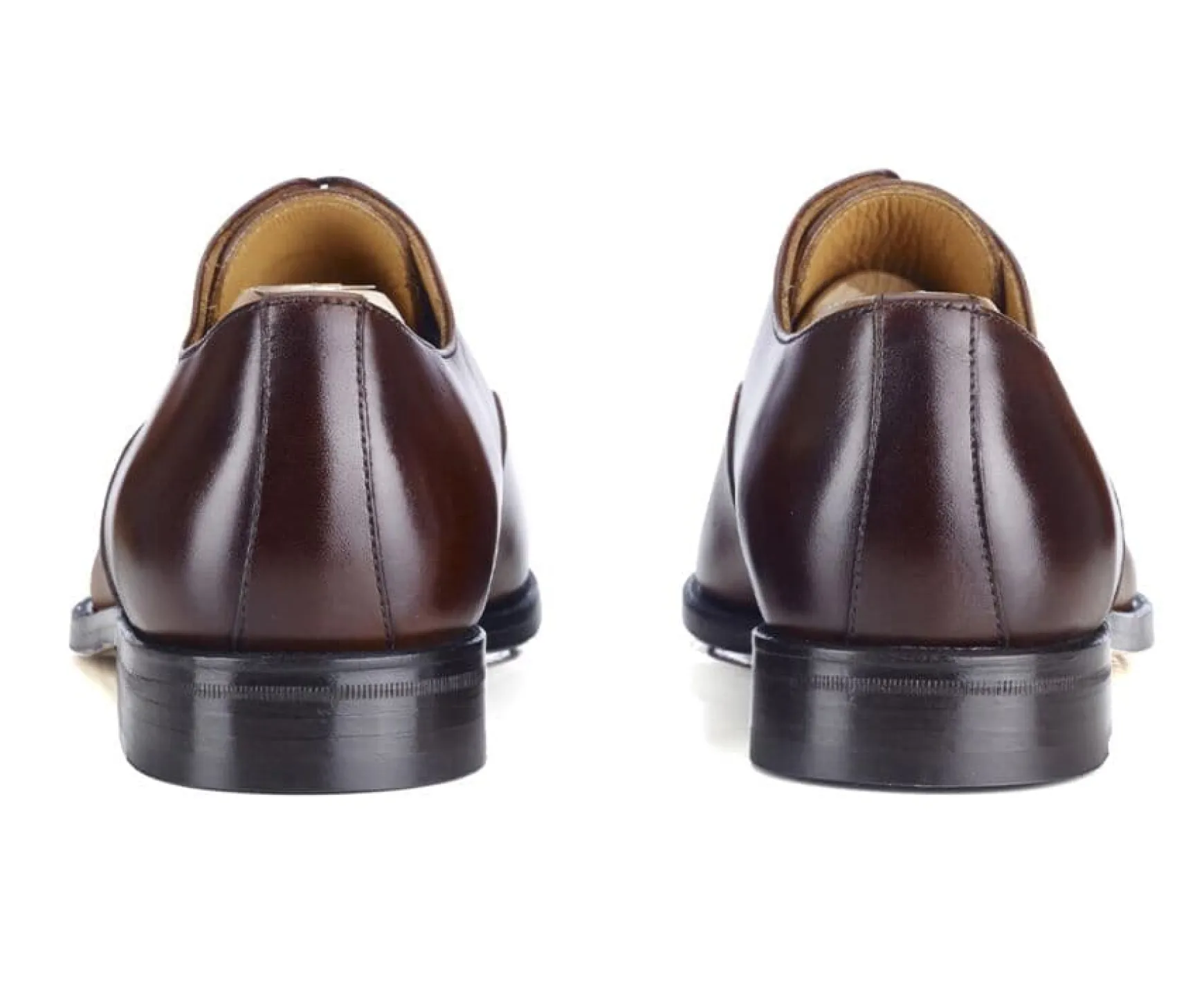 Bexley Comfort Shoes | Oxford Shoes - Leather Outsole Winford Patina Chocolate