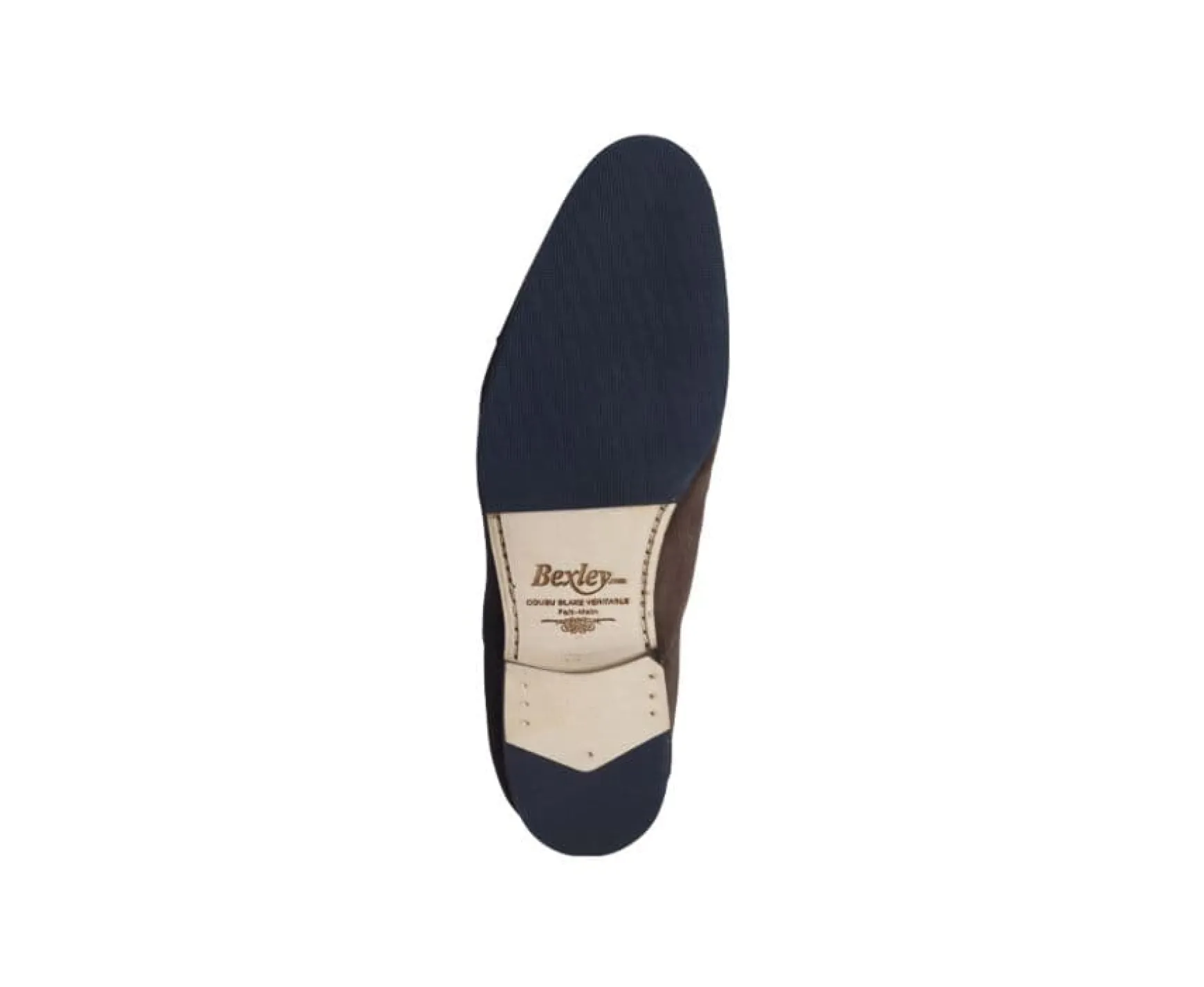 Bexley Oxford Shoes | Oxford Shoes - Leather Outsole & Rubber Pad - Lennox Patin | Dark Taupe Suede