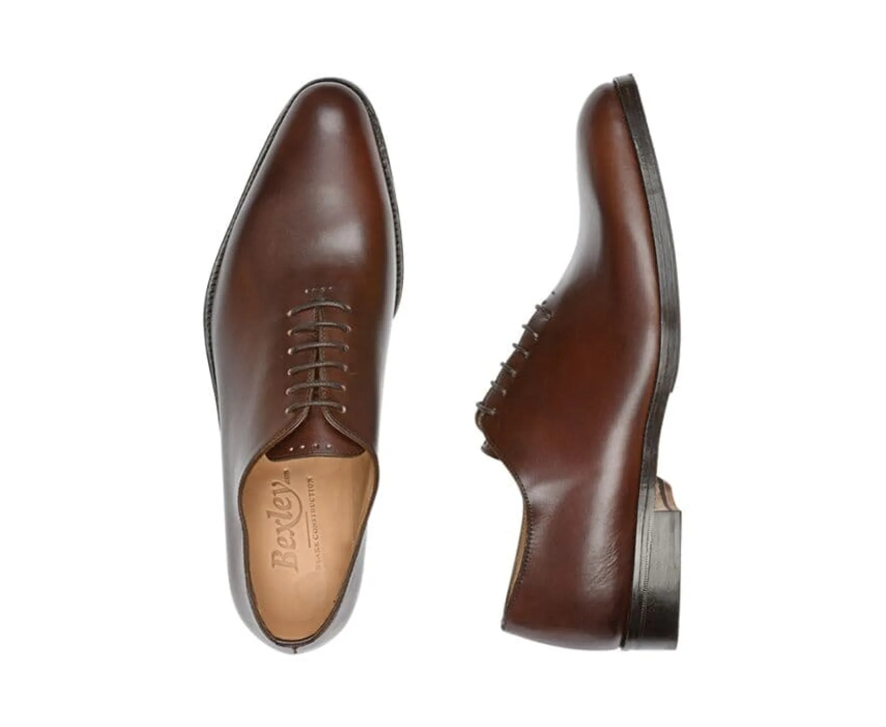 Bexley Oxford Shoes | Oxford Shoes - Rubber Pad Peter Patin Chocolate