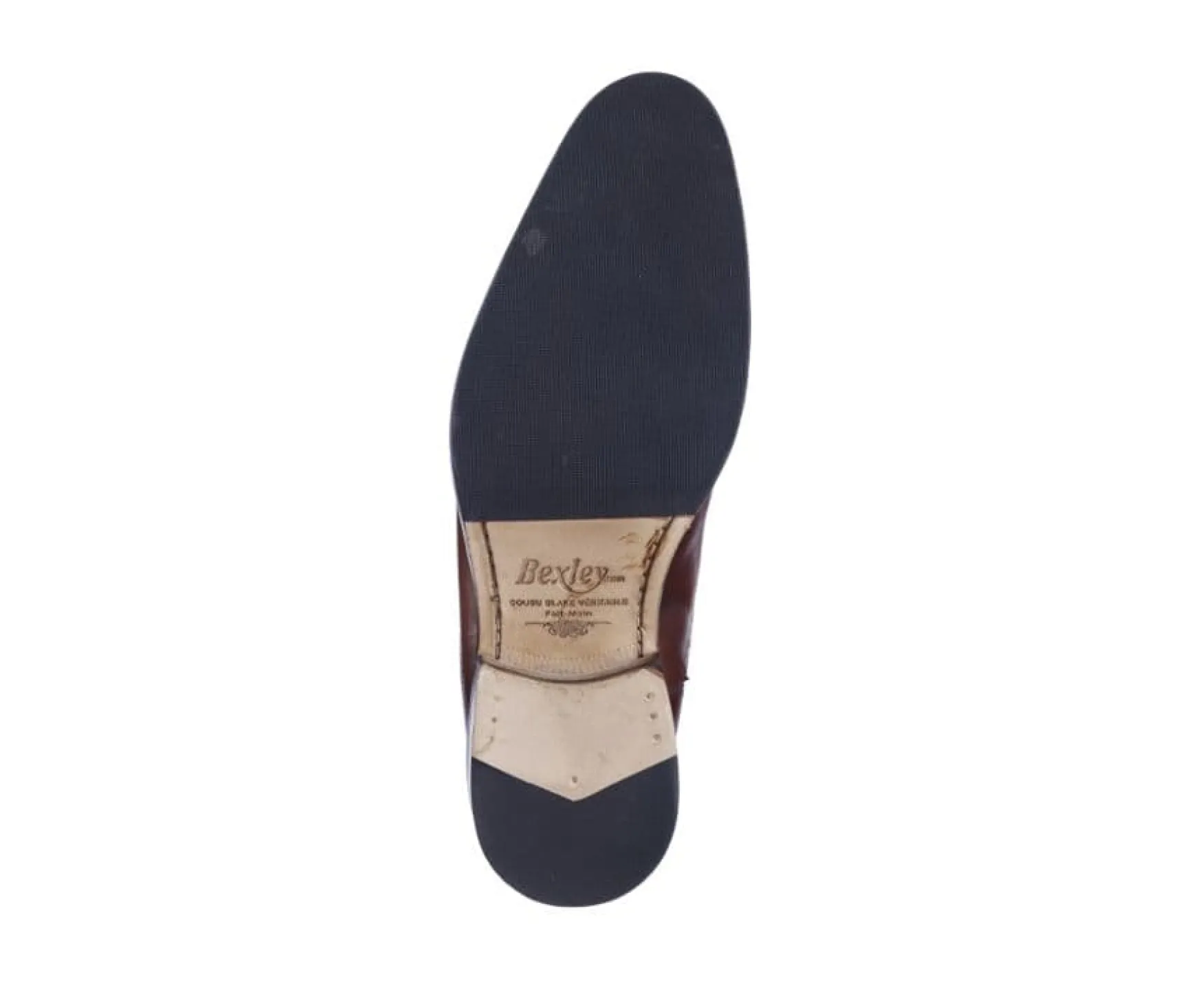 Bexley Oxford Shoes | Oxford Shoes - Rubber Pad Hilcott Patin Patina Cognac