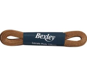 Bexley | 2 Pairs Of Cognac Shoelaces For Men'S Trainers Brown Cognac