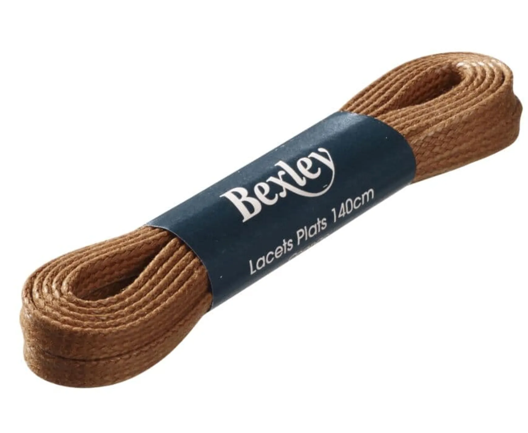 Bexley | 2 Pairs Of Cognac Shoelaces For Men'S High Top Trainers Brown Cognac