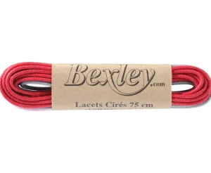 Bexley | 3 Pairs Of Shoelaces For Dress Shoes - Red, Grey & Pink Grey, Pink And Red