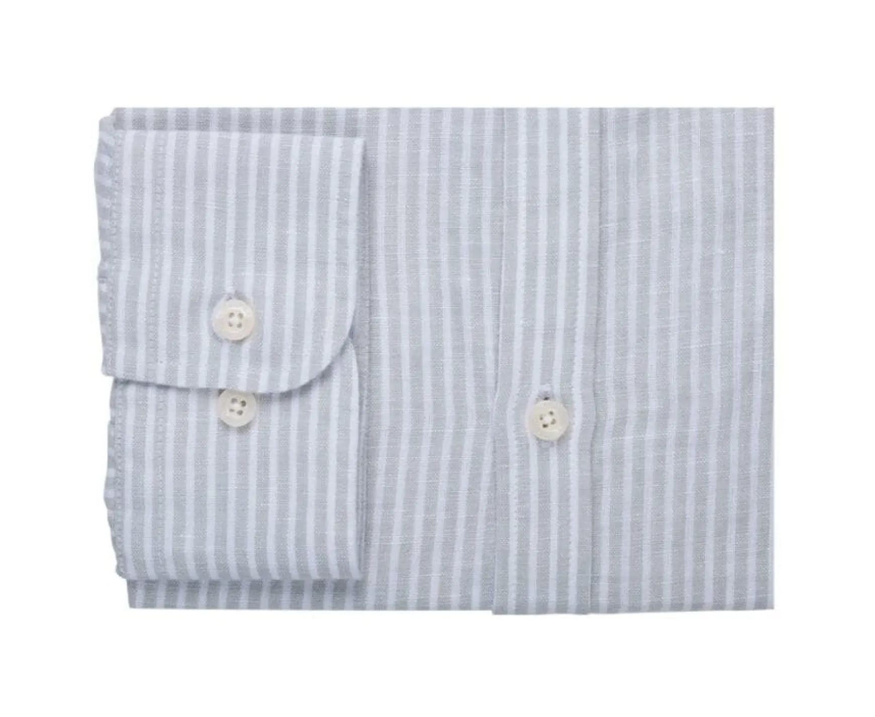 Bexley | Plain Lime Green & White Cotton Linen Shirt Elibert Vert Tilleul Et Blanc