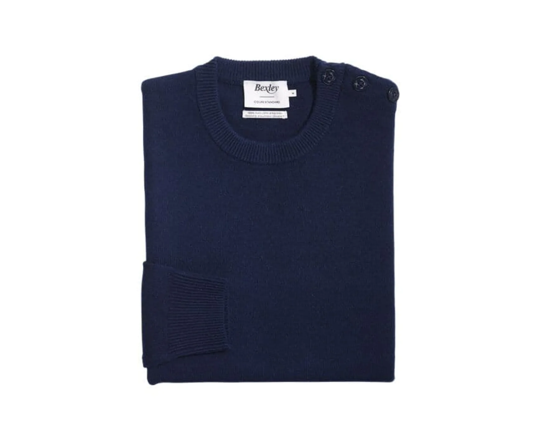 Bexley | Sailor Wool Jumper Konnor Navy Blue