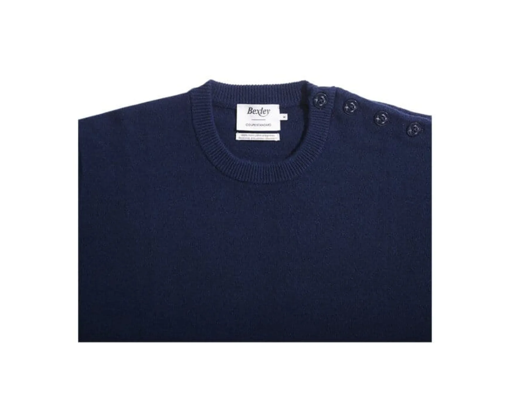 Bexley | Sailor Wool Jumper Konnor Navy Blue