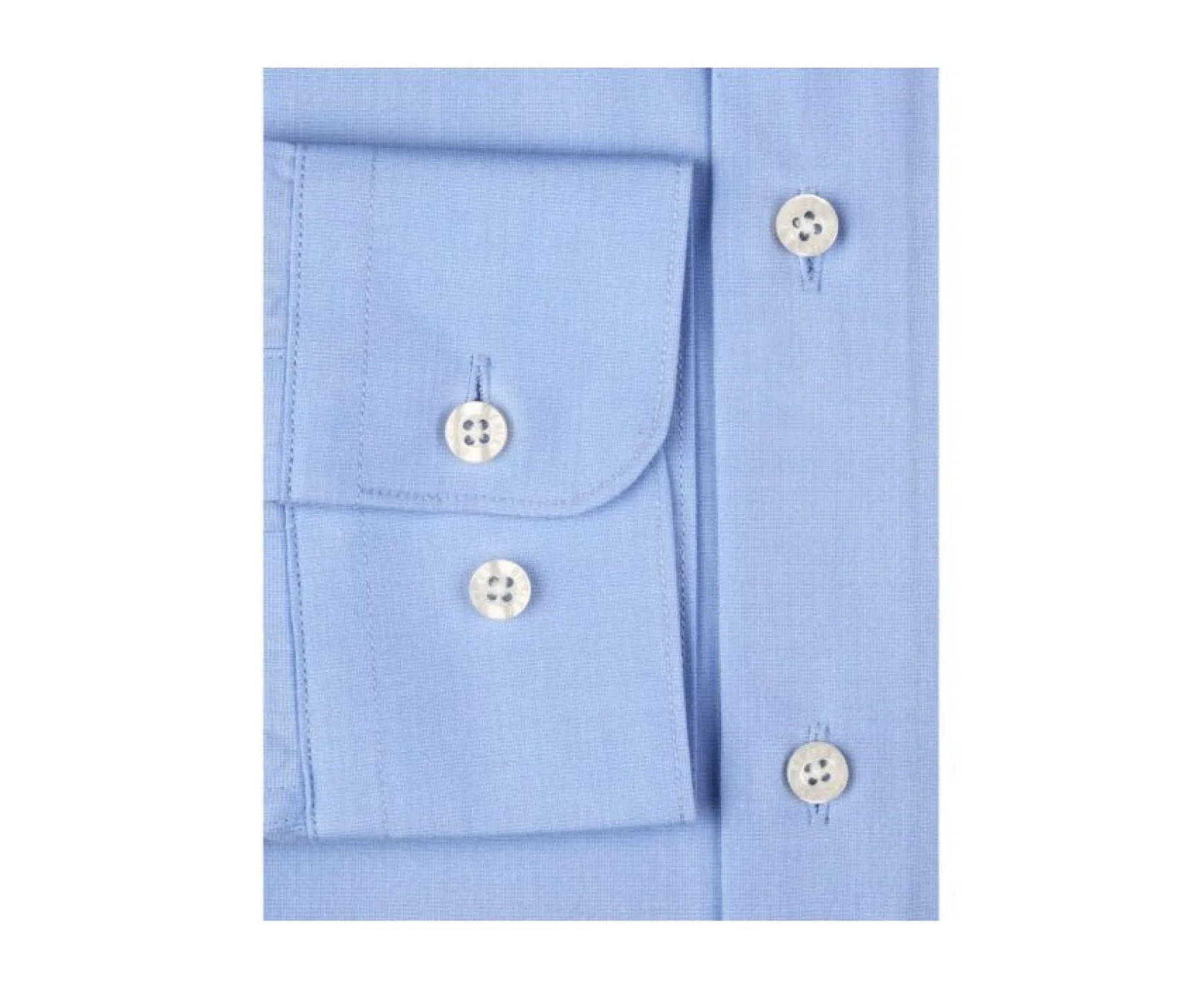 Bexley | Shirt 100% Cotton - Straight Collar Maxime Classic Blue