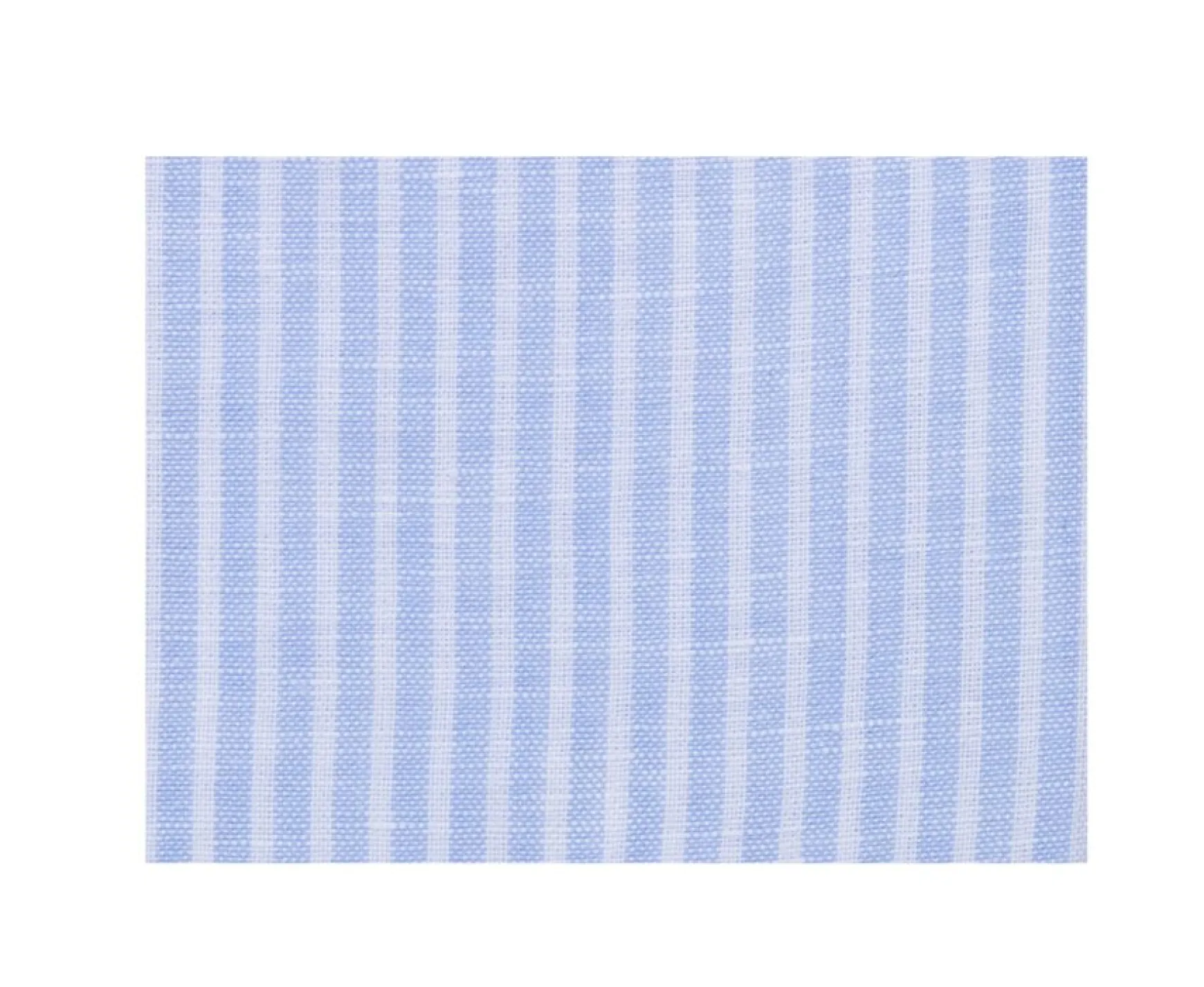 Bexley | Soft Blue & White Striped Cotton Linen Shirt Edibert Soft Blue And White