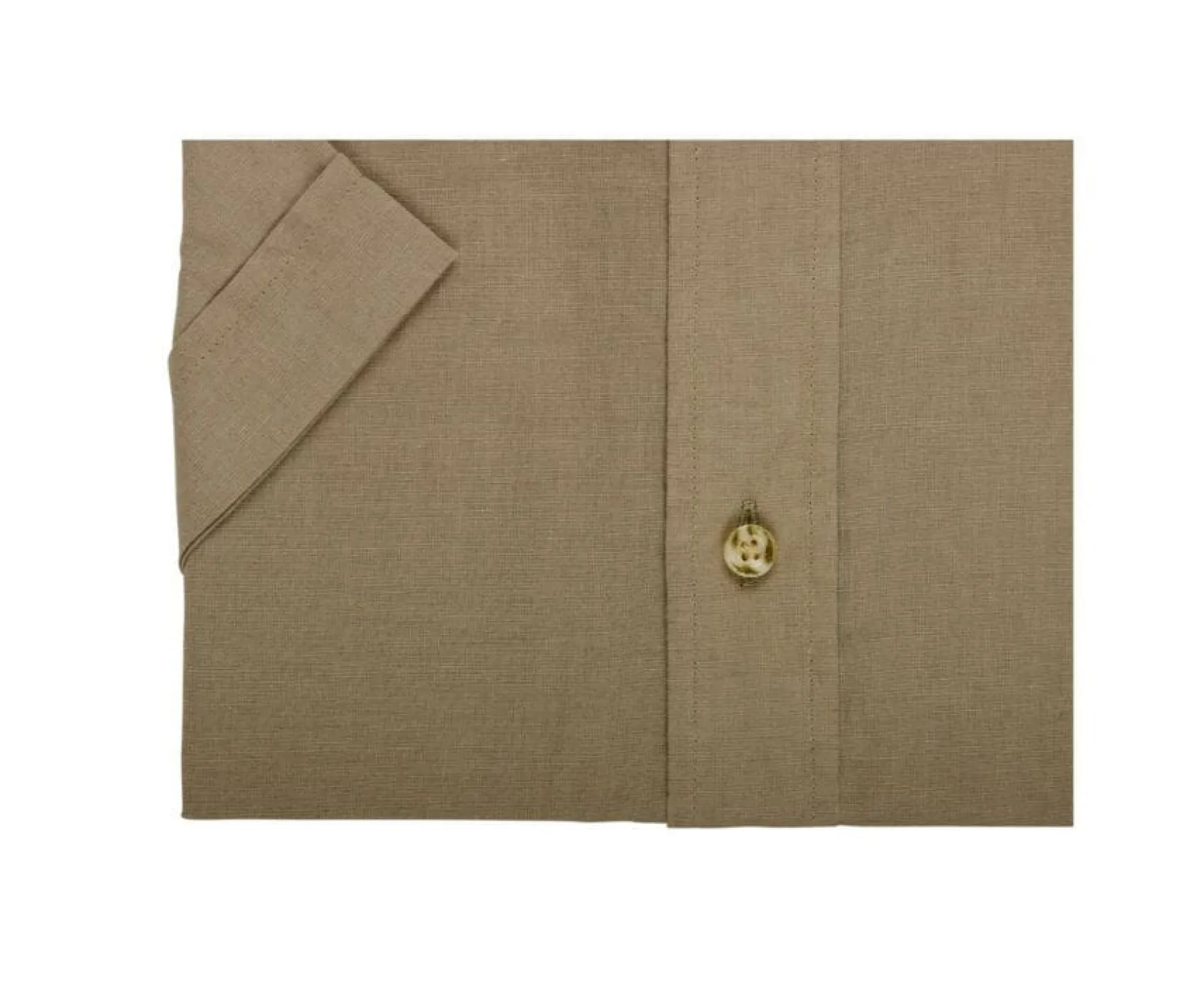 Bexley | Taupe Cotton Linen Shirt - Chest Pocket Colten Mc Light Taupe