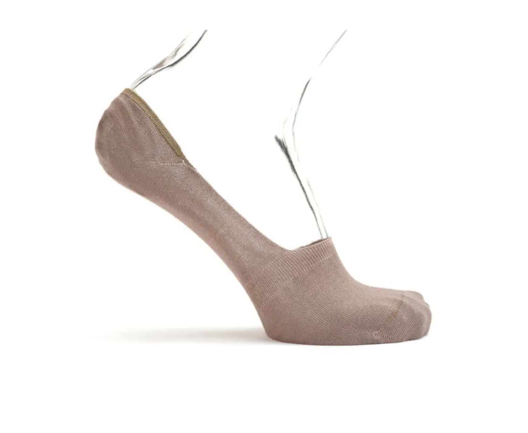 Bexley | Taupe Invisible Socks For Men Light Taupe