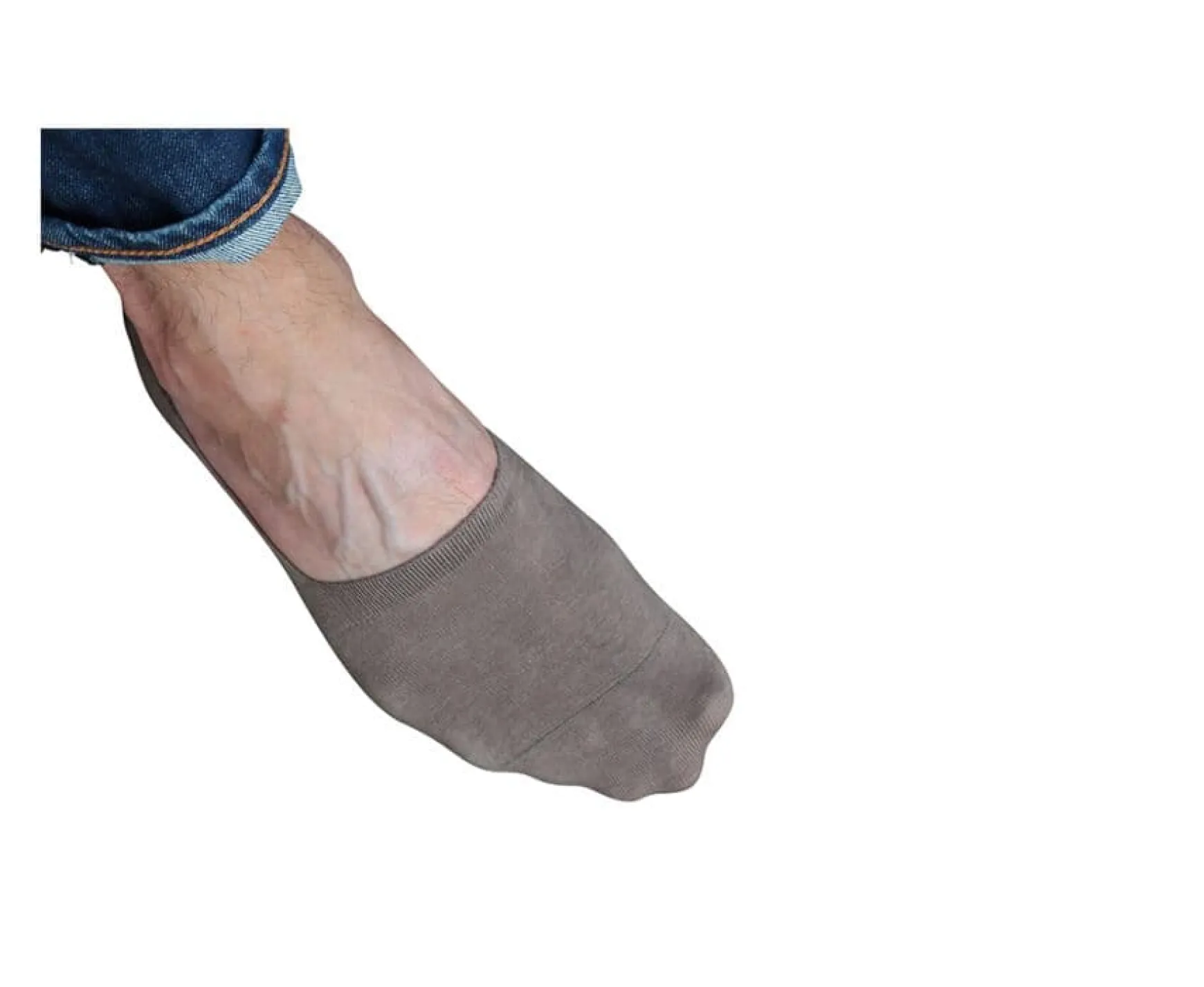 Bexley | Taupe Invisible Socks For Men Light Taupe