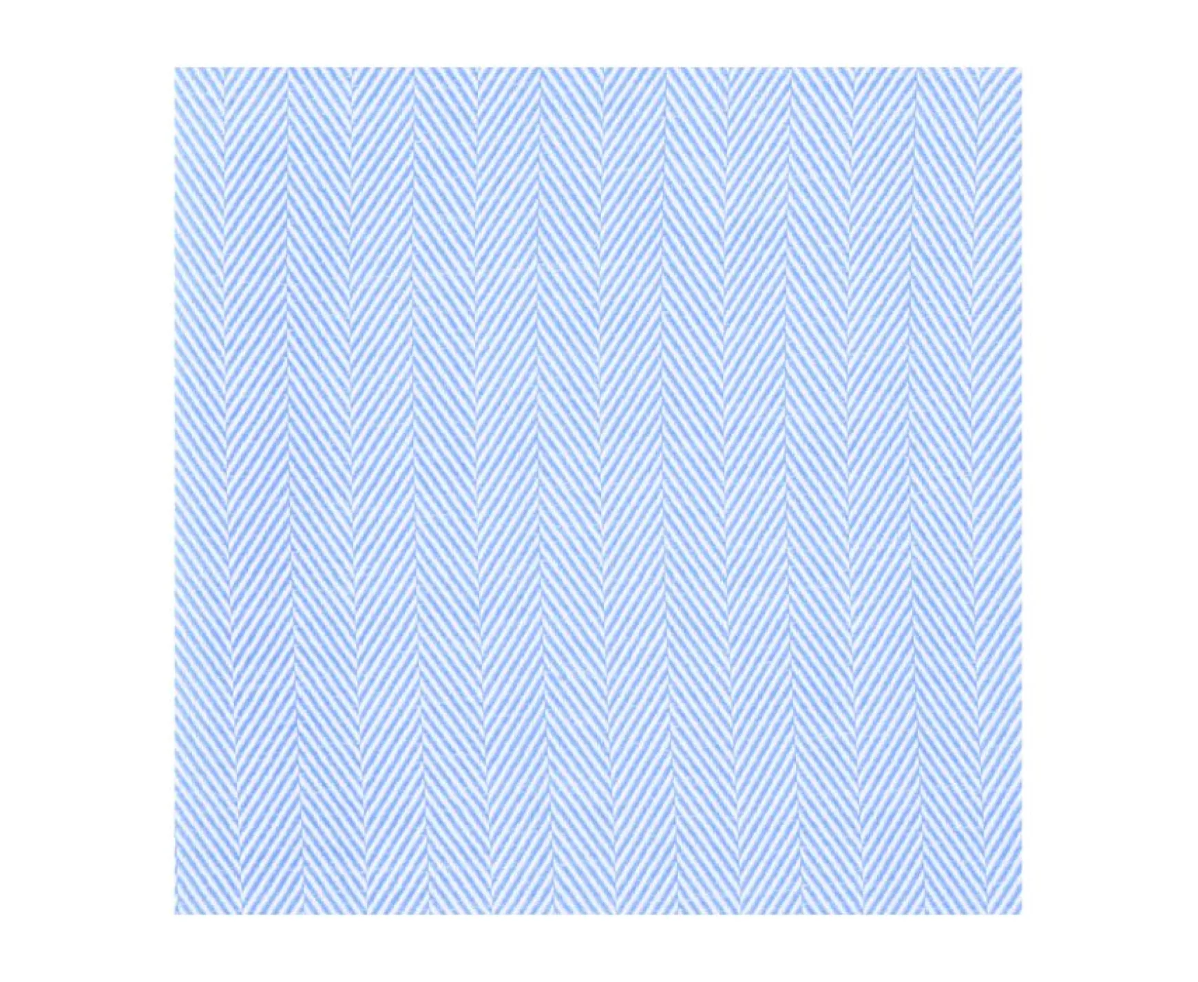 Bexley | Twill Shirt With Chevron Pattern - Italian Collar Luigi Blue