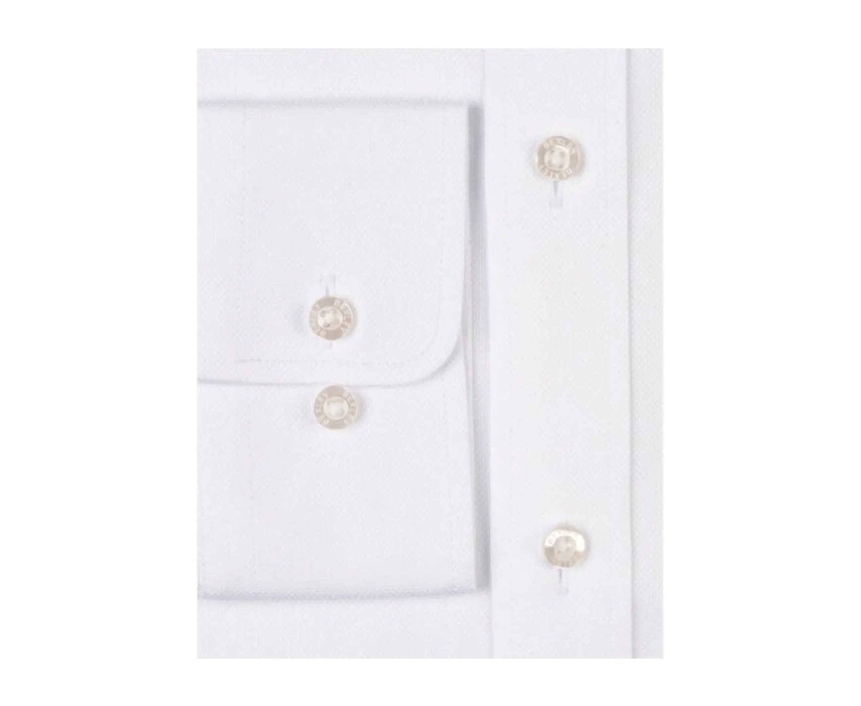 Bexley | Two Ply Plain Oxford Shirt Ottavio White