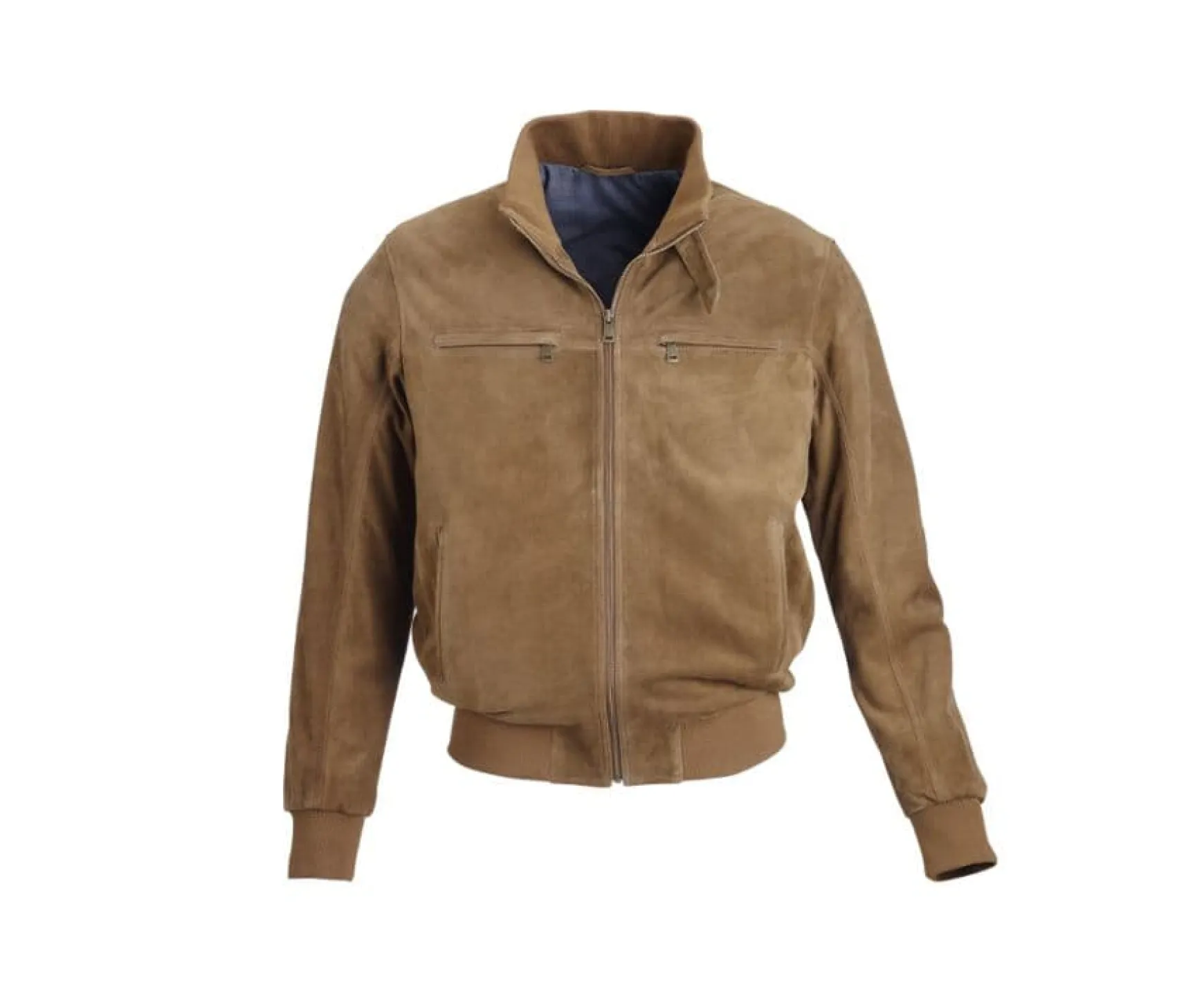 Bexley | Velvet Leather Jacket Cayden Tobacco