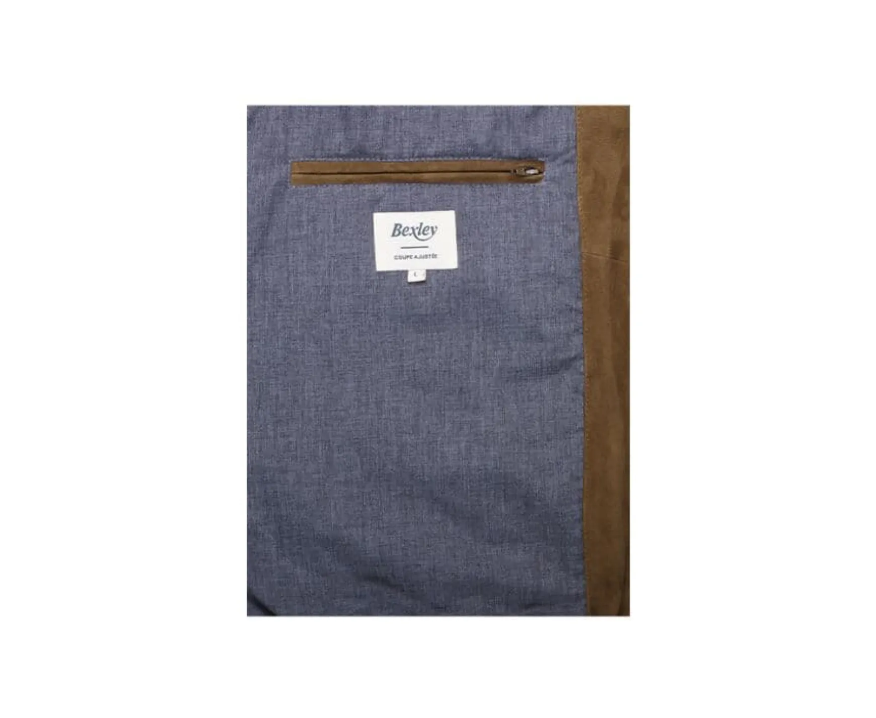 Bexley | Velvet Leather Jacket Cayden Tobacco