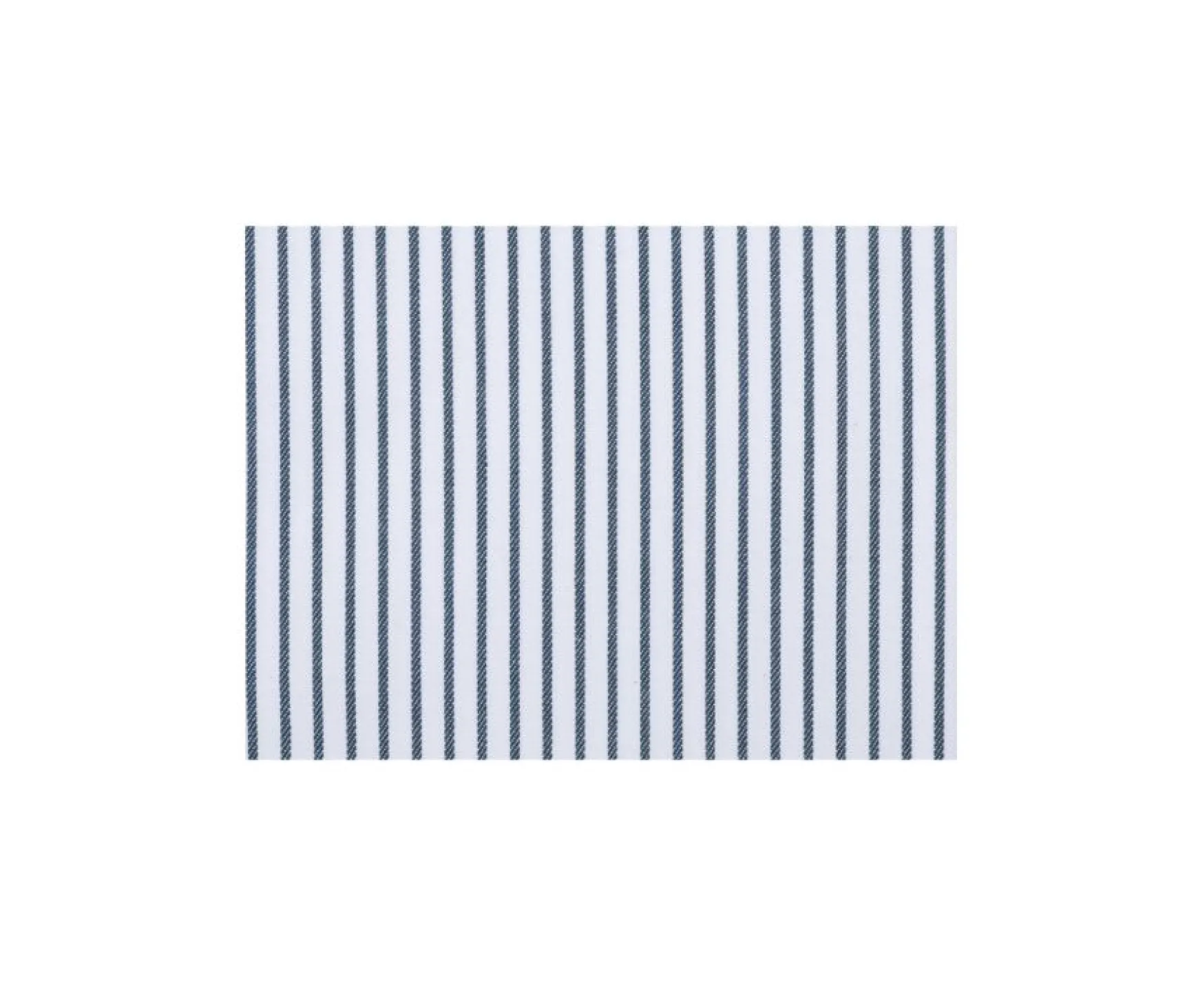 Bexley | White Shirt With Green Stripes Geoffroy White & Dark Green