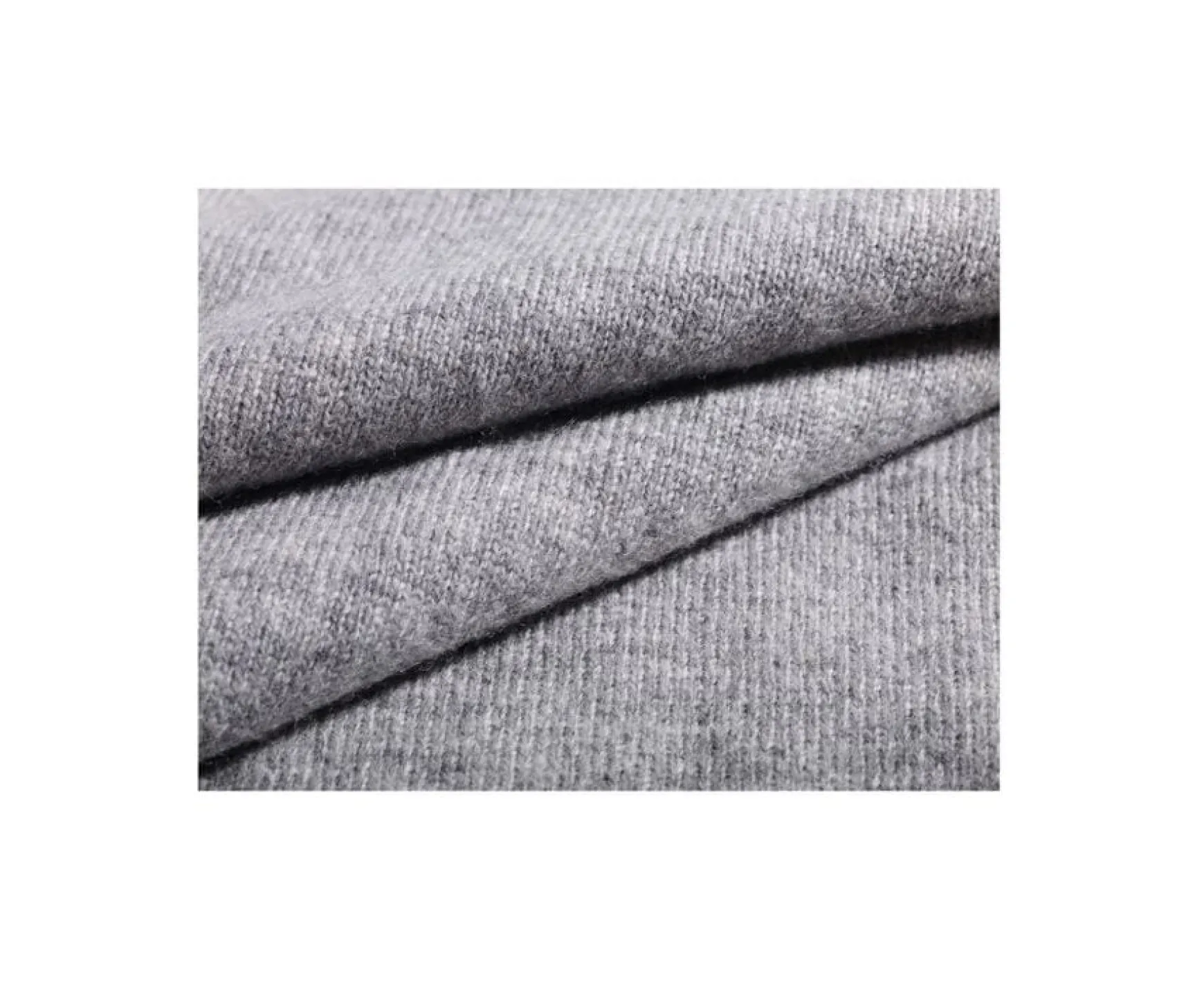 Bexley | Wool Roll-Neck Jumper Emeric Grey Melange